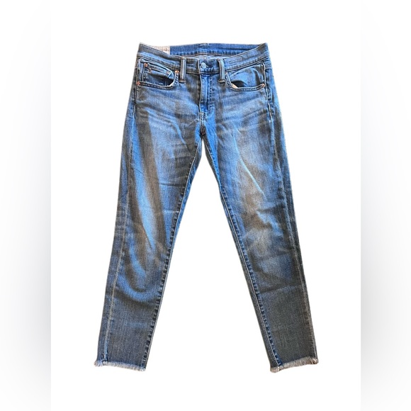 Polo Ralph Lauren Denim - Polo Ralph Lauren Tompkins Skinny Crop Vintage with Frayed Hem.